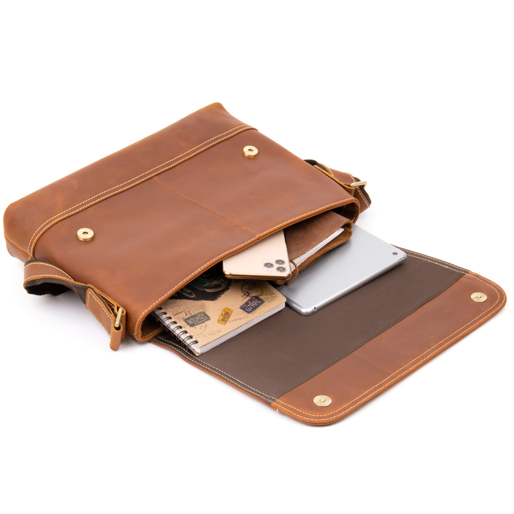 Сумка Vintage Матова Руда (20399) - зображення 7