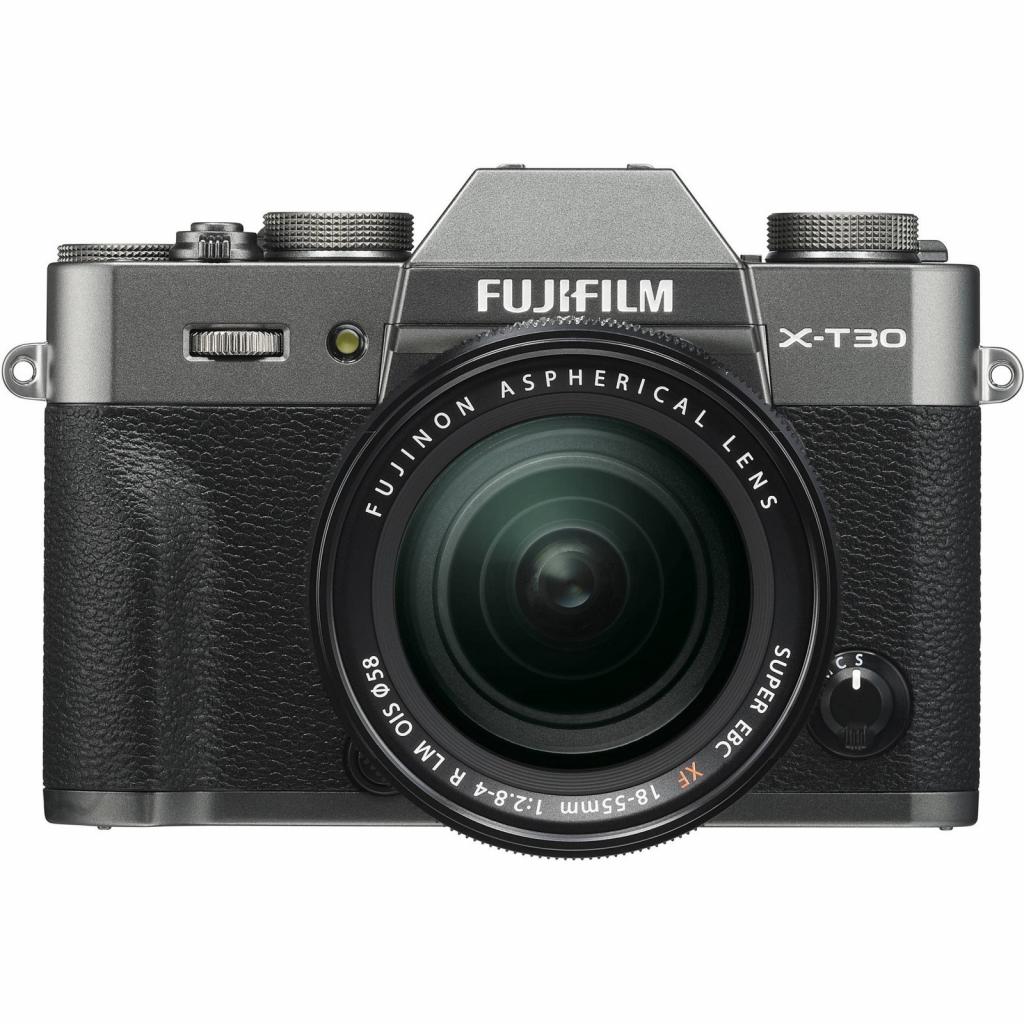 Цифровий фотоапарат Fujifilm X-T30 + XF 18-55mm F2.8-4R Kit Charcoal Silver (16620125) - зображення 5