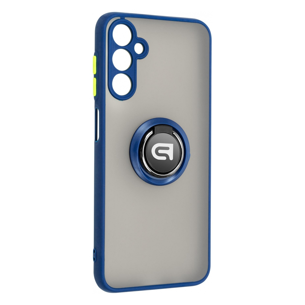 Чохол до мобільного телефона Armorstandart Frosted Matte Ring Samsung M14 5G (M146) Navy Blue (ARM68364) - зображення 1
