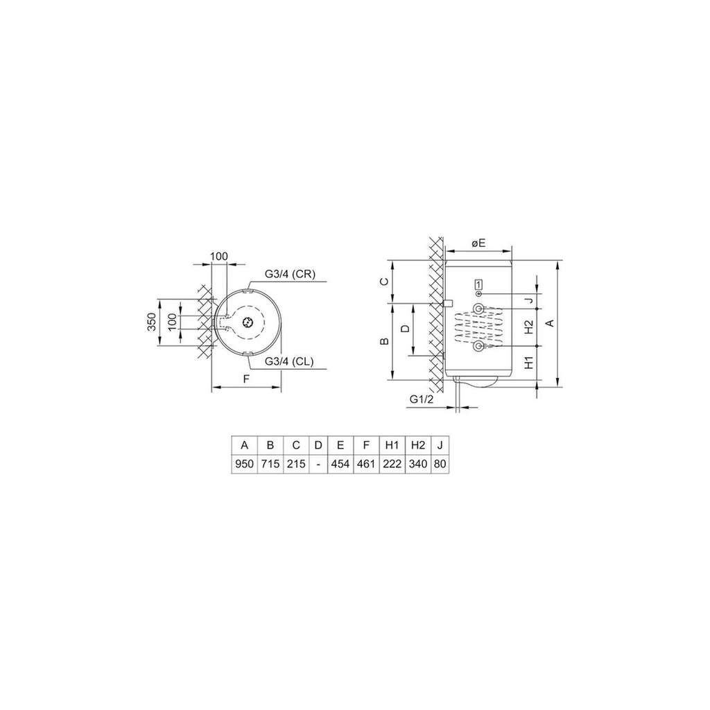 Бойлер непрямого нагріву TIKI Econ MCR 120V9 (700166) - зображення 2
