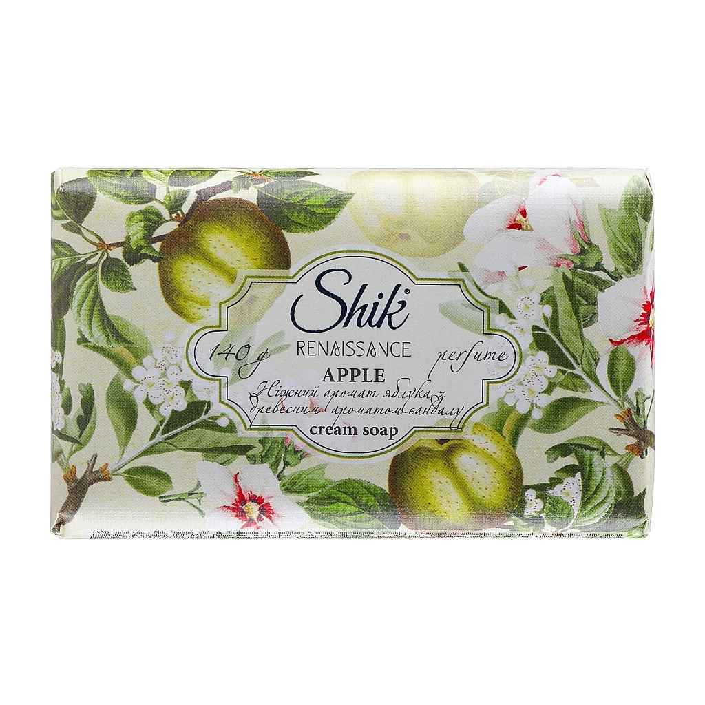 Тверде мило Shik Renaissance Яблуко зелене 140 г (4820023366169) - зображення 1