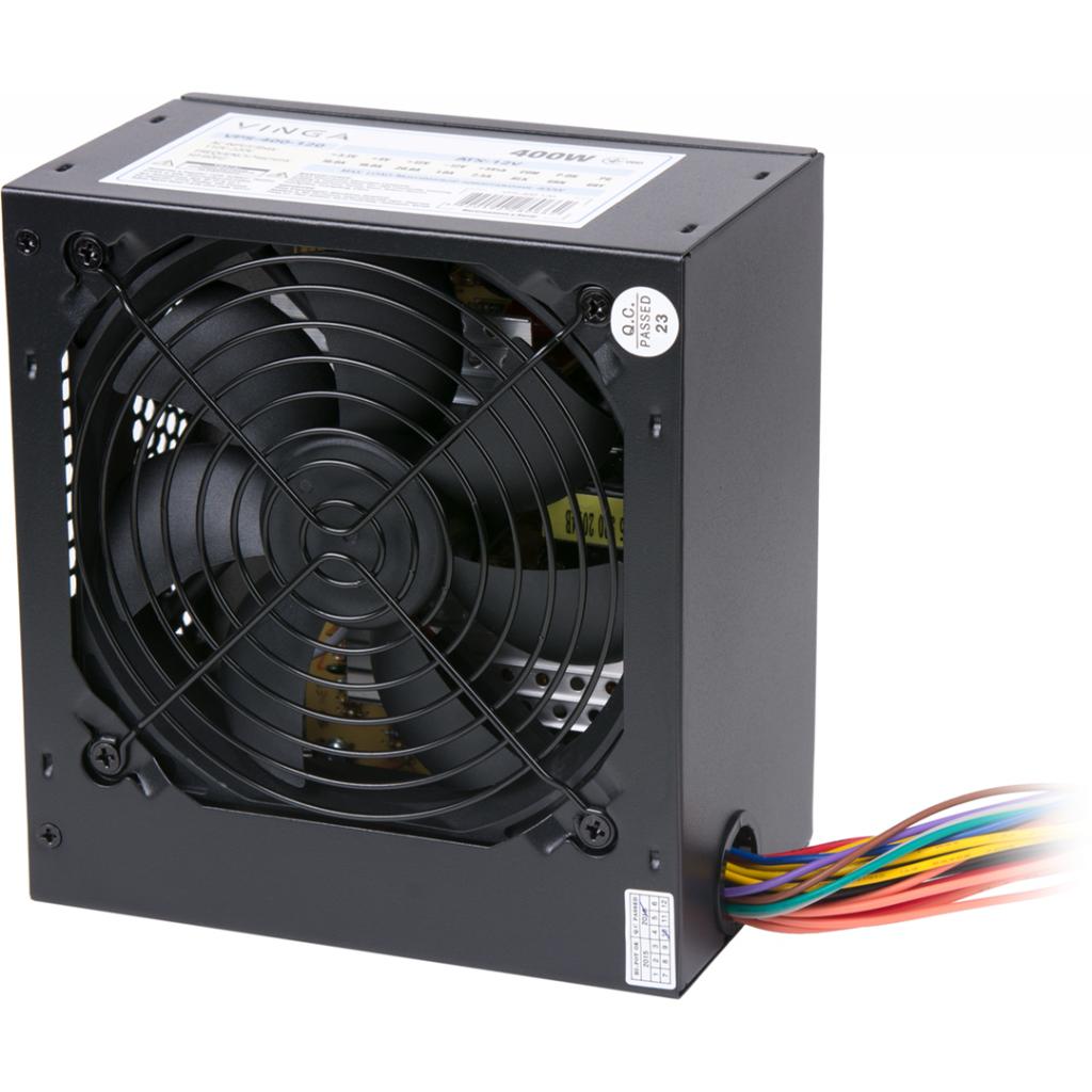Блок живлення Vinga 400W ОЕМ (PSU-400-12 black) - изображение 1