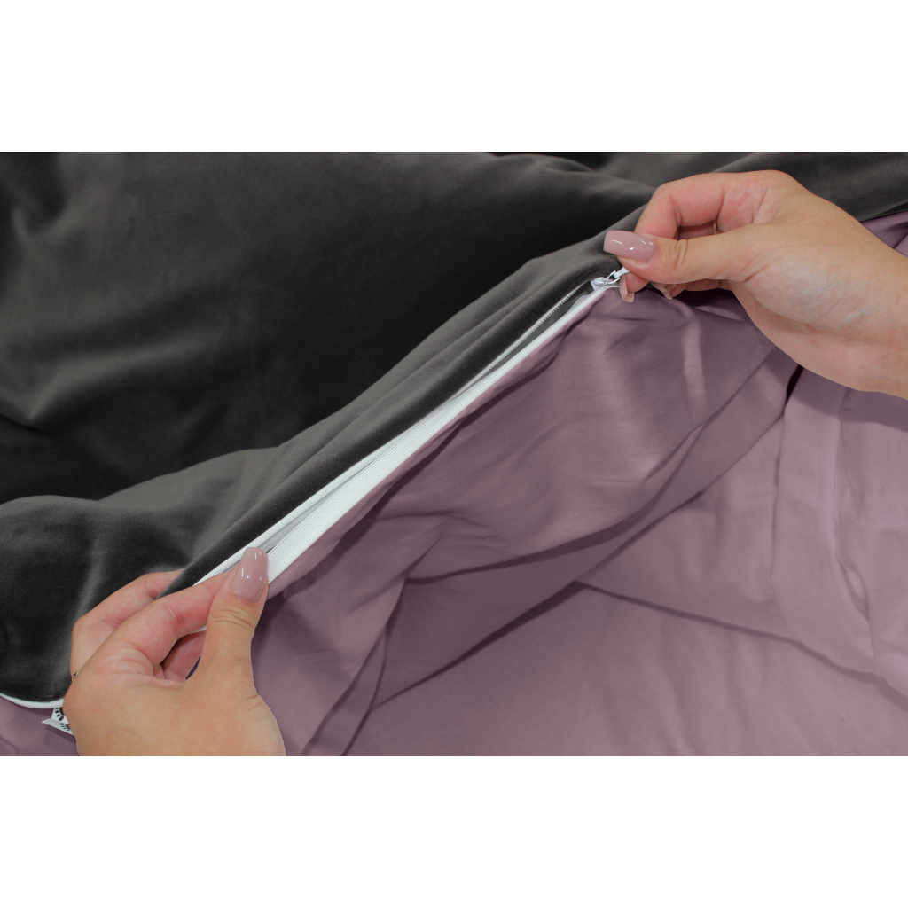 Постільна білизна MirSon Велюр Winter Delicate 28-0070 Camomilla King Size (2200004037219) - зображення 5