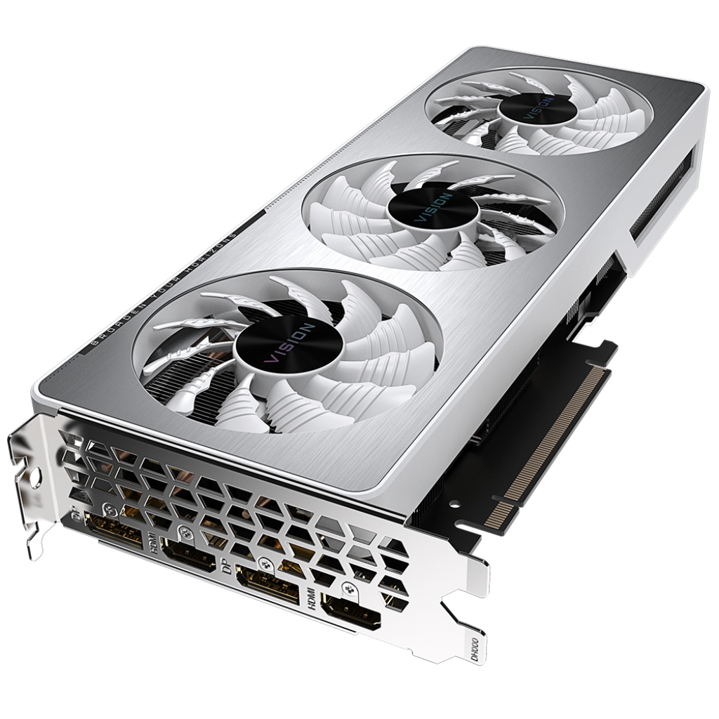 Відеокарта GIGABYTE GeForce RTX3060Ti 8Gb VISION OC 2.0 LHR (GV-N306TVISION OC-8GD 2.0) - зображення 4