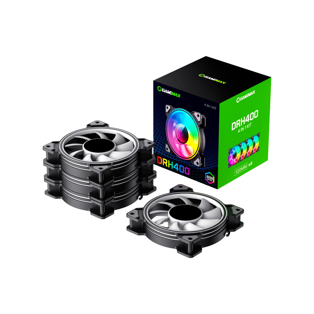 Кулер до корпусу Gamemax DRH400 - зображення 7