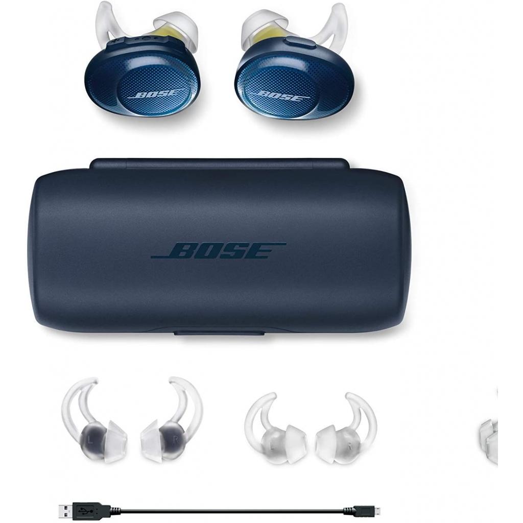 Навушники Bose SoundSport Free Wireless Headphones Blue/Yellow (774373-0020) - зображення 8