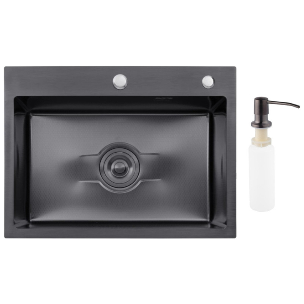 Мийка кухонна Kroner KD5843HM (CV027241) - зображення 1