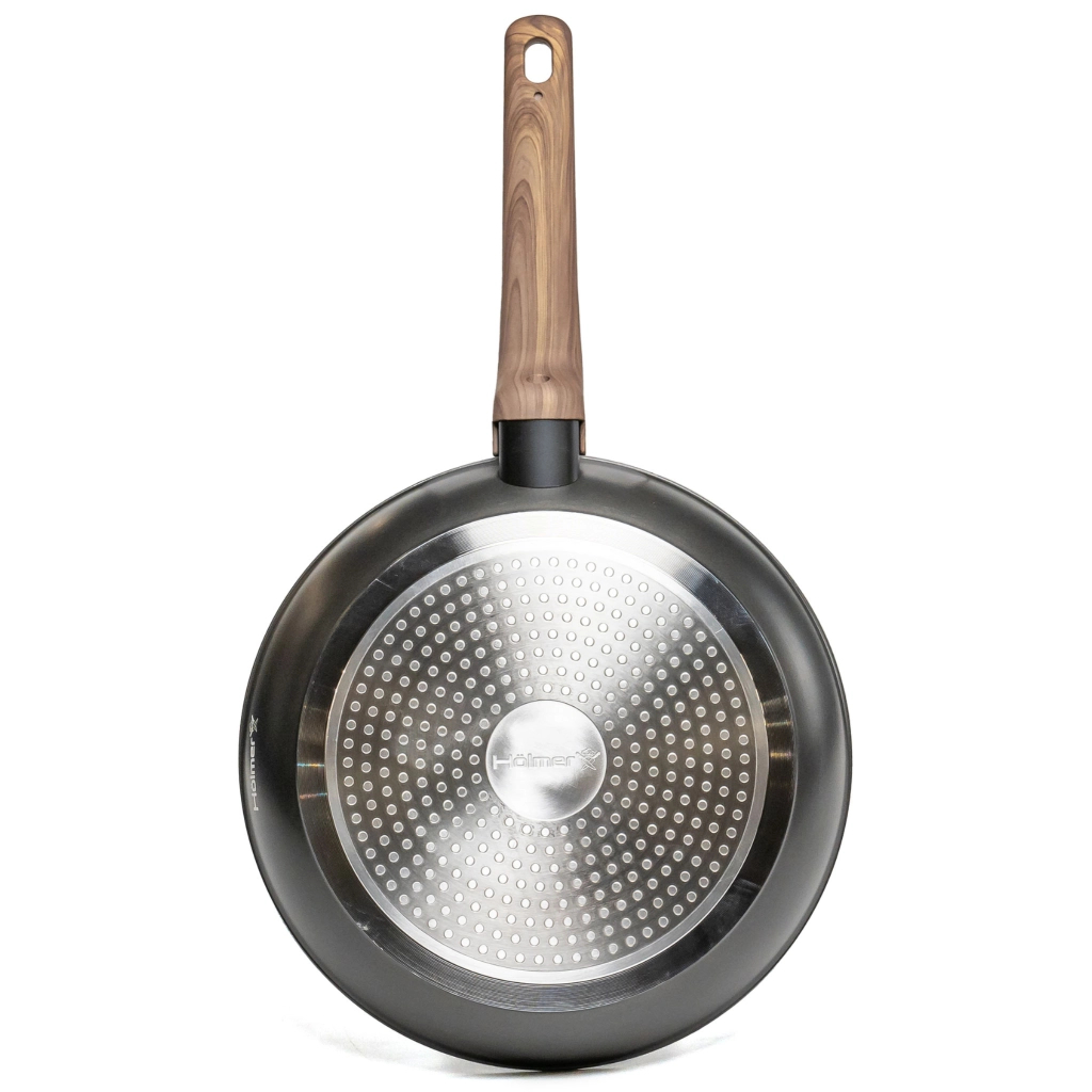 Сковорода Hölmer Wood кована з кришкою 28 см (FP-22528-SWBL Wood) - зображення 3