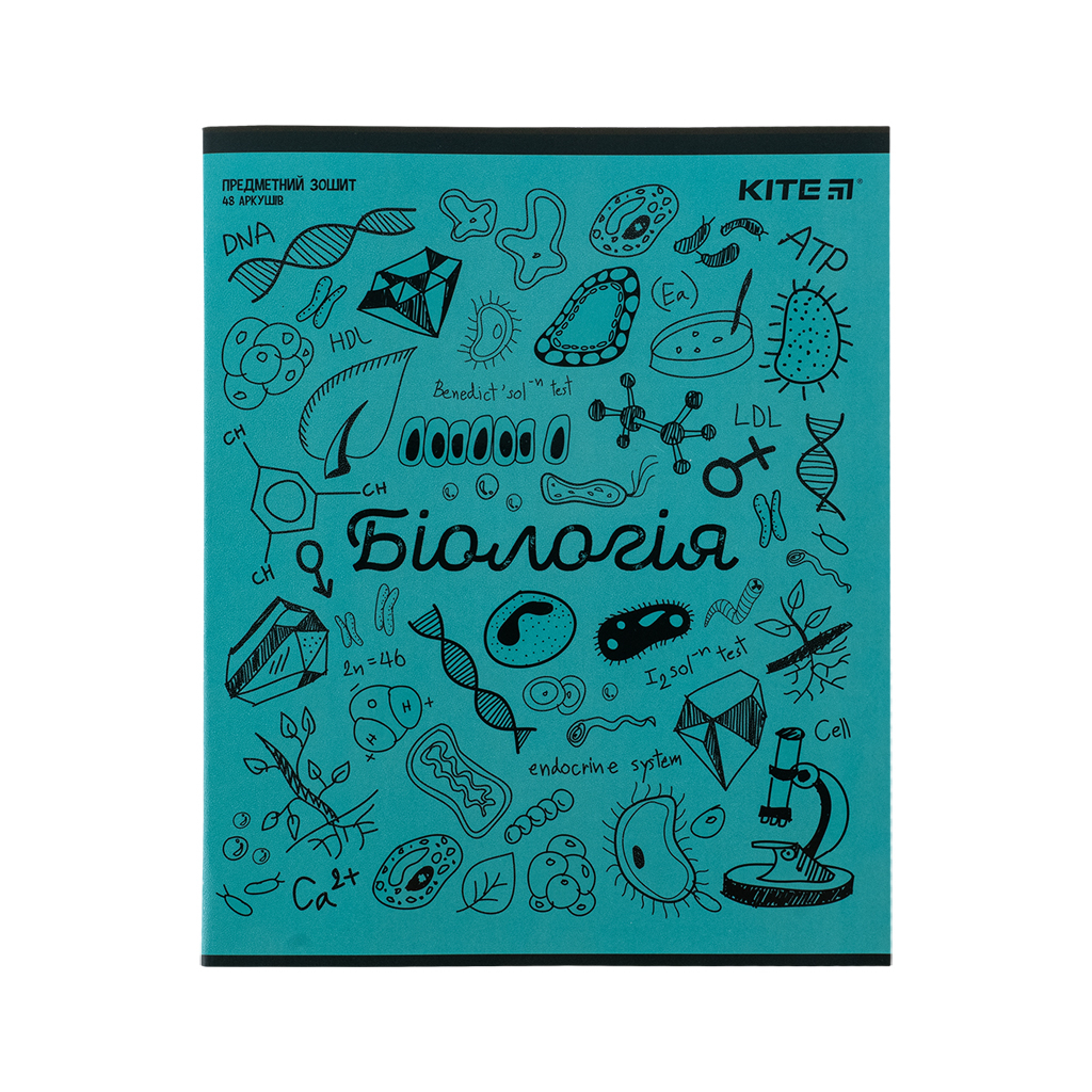 Зошит Kite предметний Sketch 48 аркушів, біологія клітинка (K24-240-17) - зображення 1