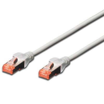 Патч-корд 1м, CAT 6 S-FTP, AWG 27/7, LSZH Digitus (DK-1644-010) - зображення 1