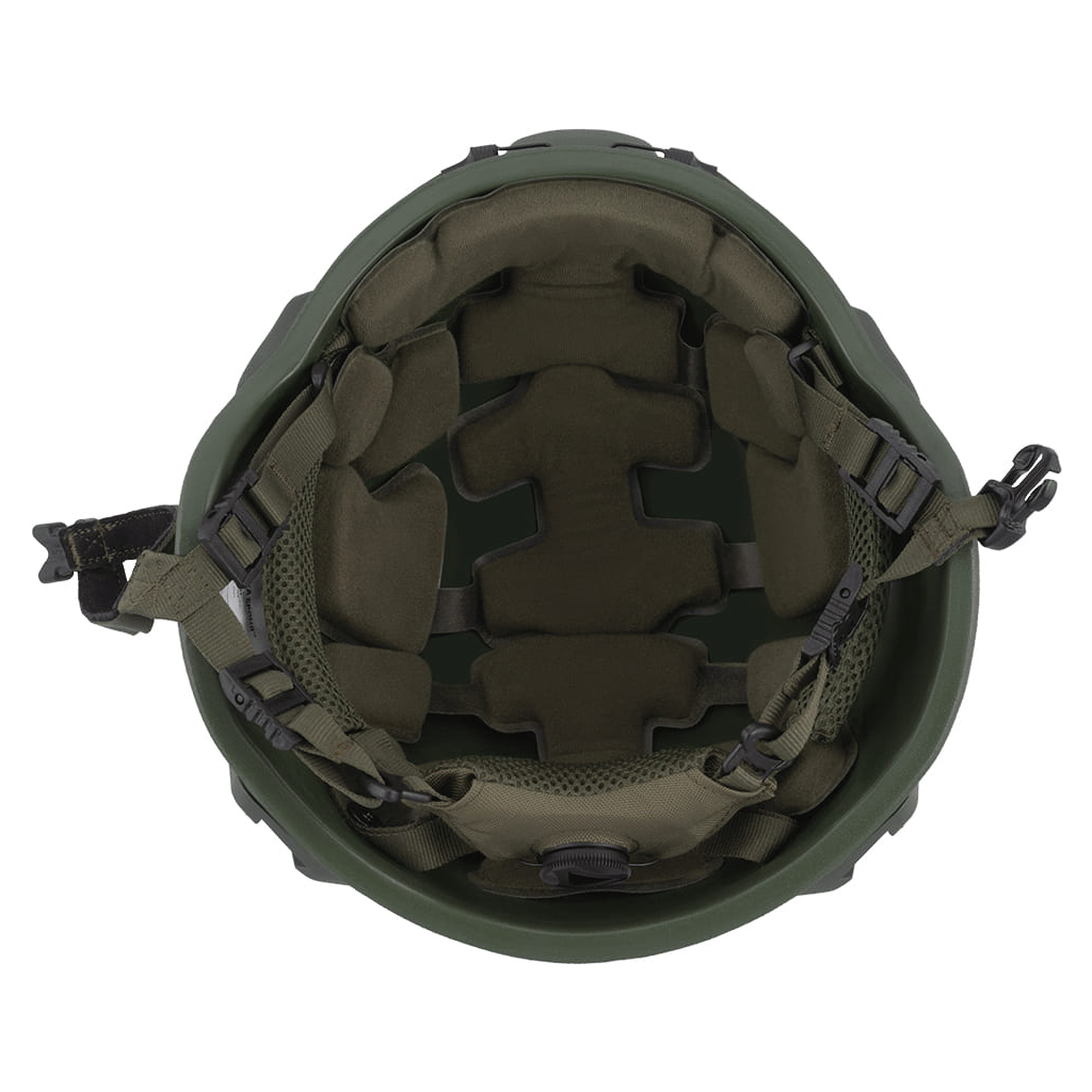 Шолом військовий Ukrainian Armor MICH Буйтур 1.0, розмір L, зелений (MICHLRG) - изображение 7