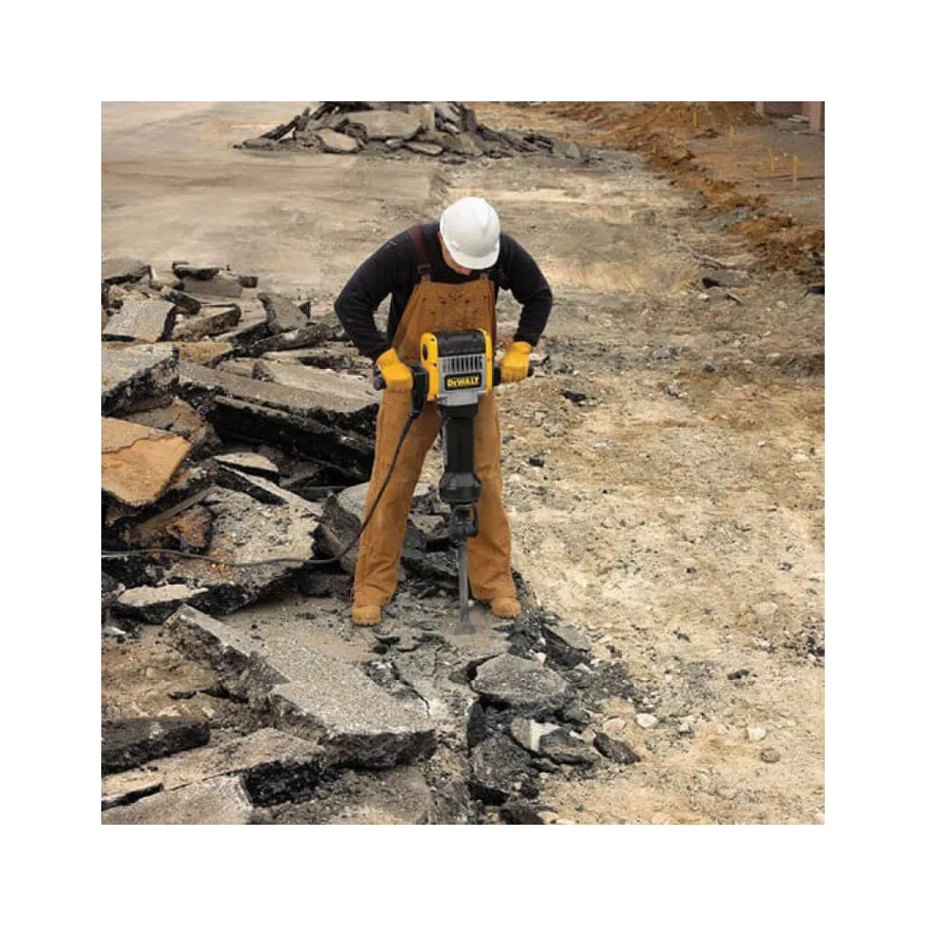 Відбійний молоток DeWALT 2100 Bт, 62 Дж, 960 уд/хв, 31 кг, візок + зубило (D25981K) - изображение 8