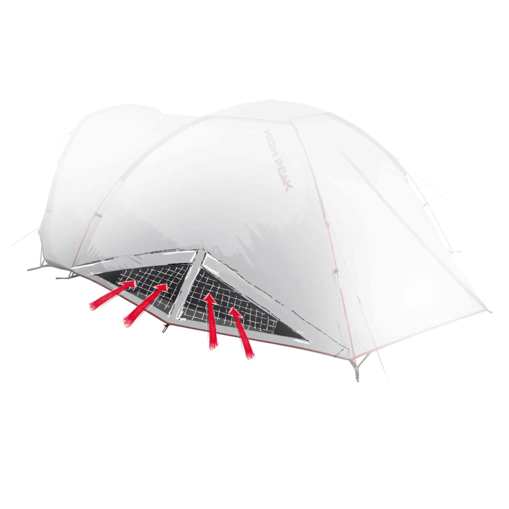 Намет High Peak Tessin 5.1 Deep Forest (10381) (930595) - зображення 9