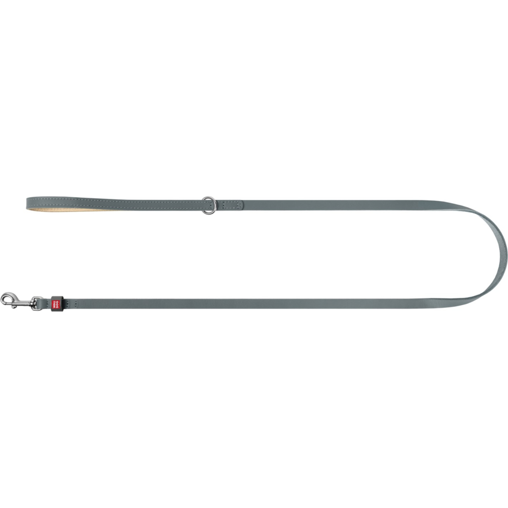 Повідець для котів WAUDOG Classic XXS-XS Ш 12 мм Д 122 см сірий (603211) - зображення 2