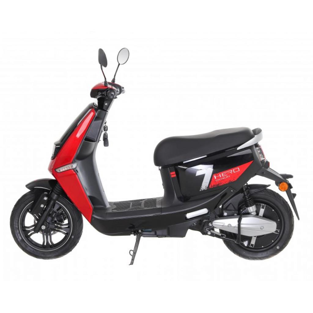 Електроскутер Yadea S-Like (black-red) - зображення 2