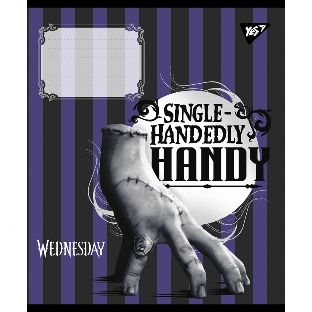 Зошит Yes Wednesday Таємничі уроки А5 48 аркушів клітинка (768269) - зображення 4