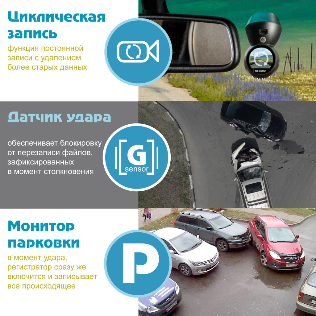 Відеореєстратор Globex GE-300w - зображення 9