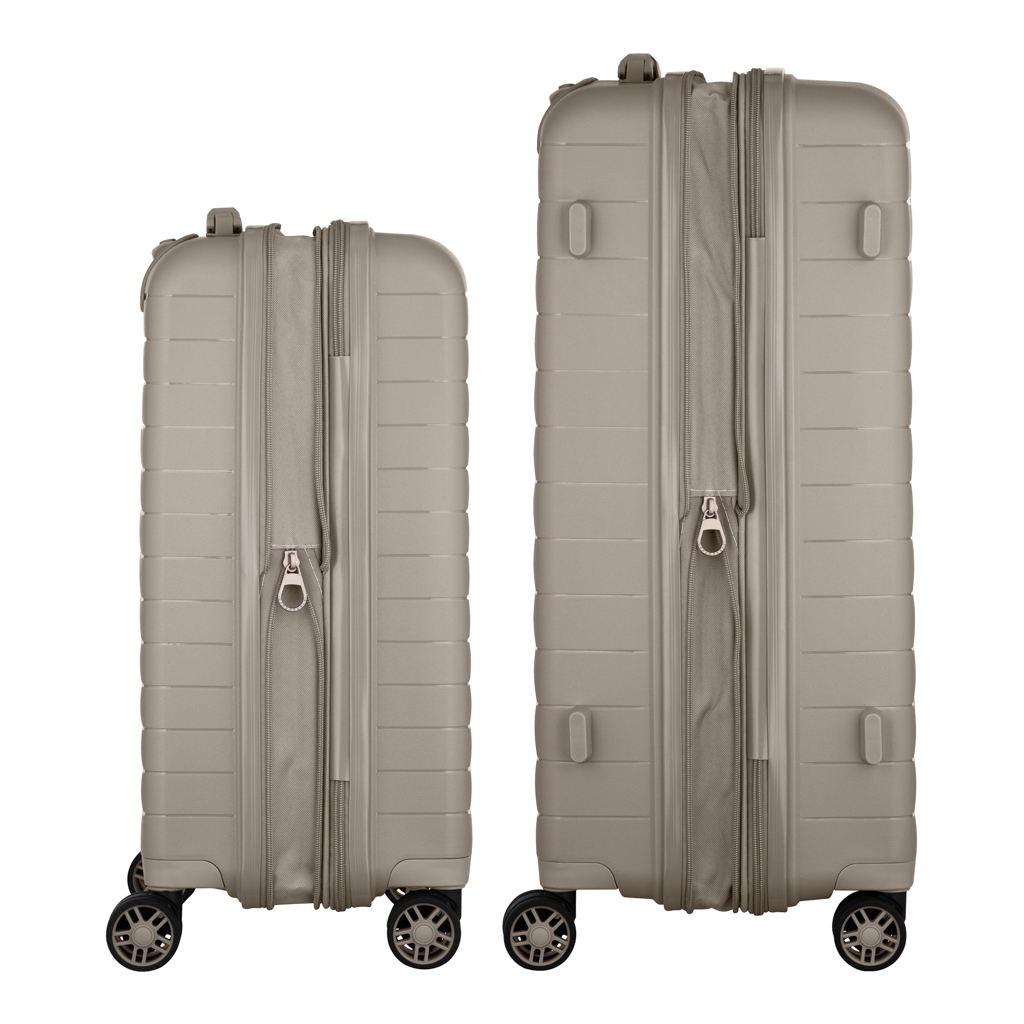 Набір валіз 2E Aero (M+S), сіро-коричневі (2E-SPP-AERO-SET2-TP) - зображення 6