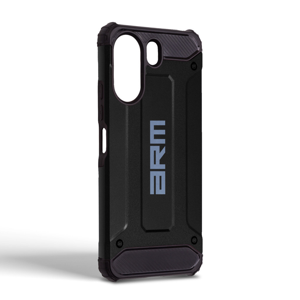Чохол до мобільного телефона Armorstandart Panzer Xiaomi Redmi 13C 4G / Poco C65 Black (ARM73729) - зображення 2