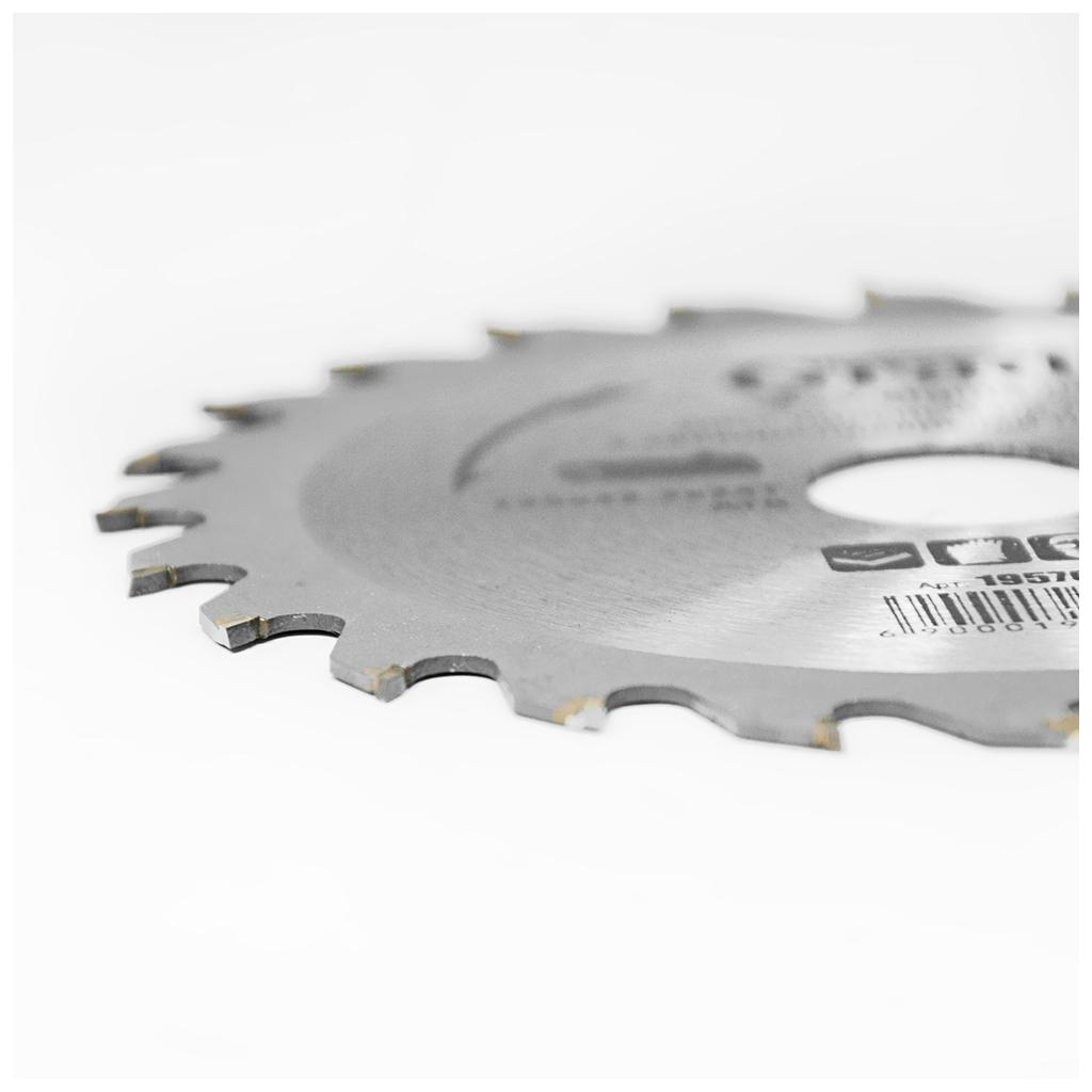 Диск пильний Grad по дереву з твердосплавними напайками Ø125×22.2×24Т, 10000об/хв GRAD (1957025) (1957025) - зображення 2