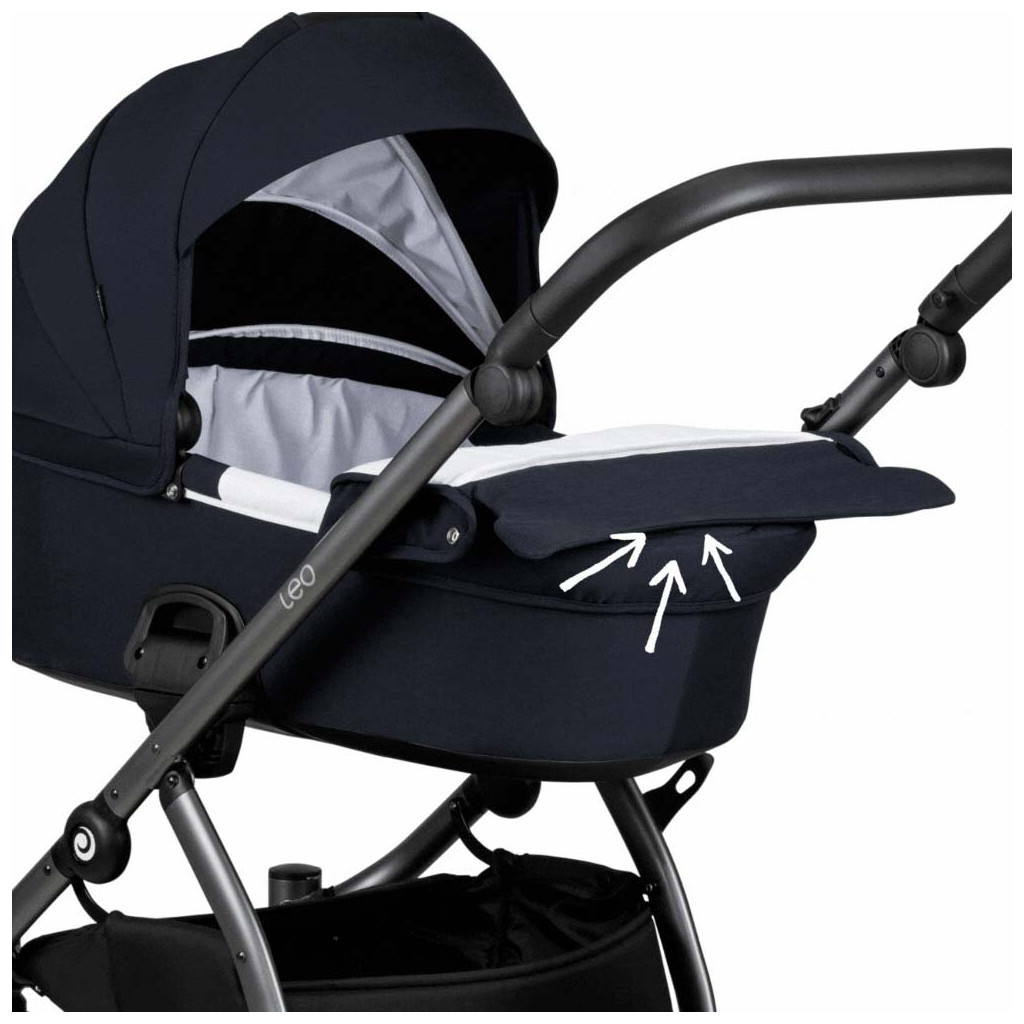 Коляска TUTIS 2 в 1 Leo Dark Grey (1222103) - зображення 11