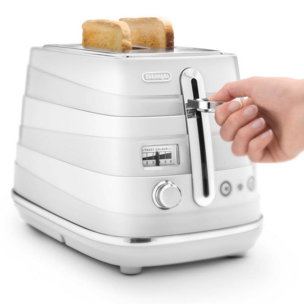 Тостер DeLonghi CTA2103.W - зображення 6