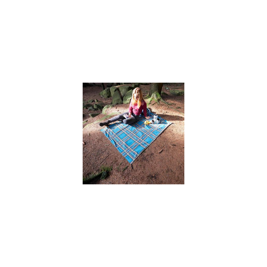 Туристичний килимок Uquip для пікніка Scotty M Petrol/Grey (243101) (DAS303238) - изображение 13