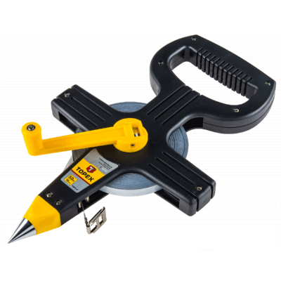 Рулетка Topex стрічка вимірювальна сталева, 50 м (28C450) - зображення 1