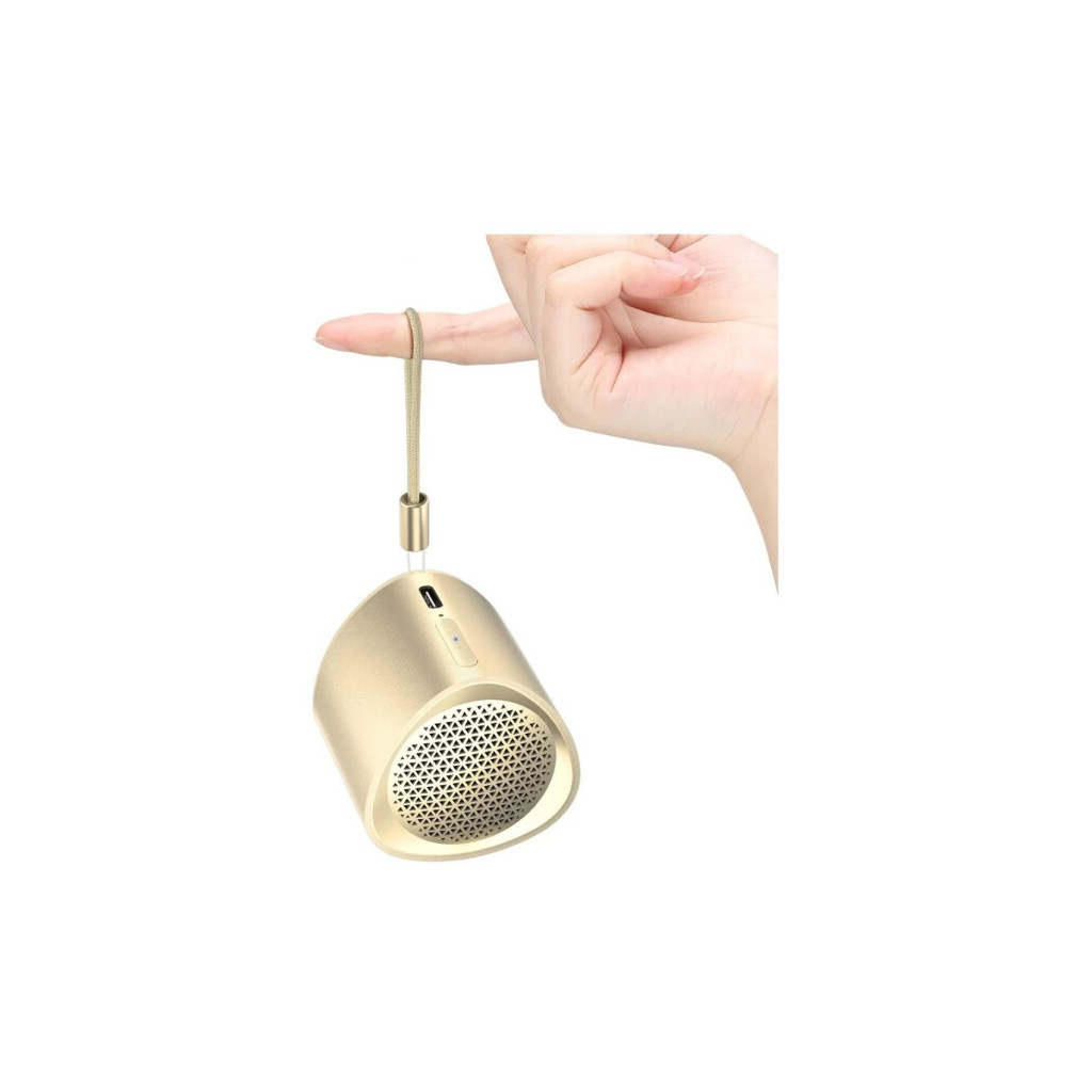 Акустична система Tronsmart Nimo Mini Speaker Gold (985908) - зображення 5