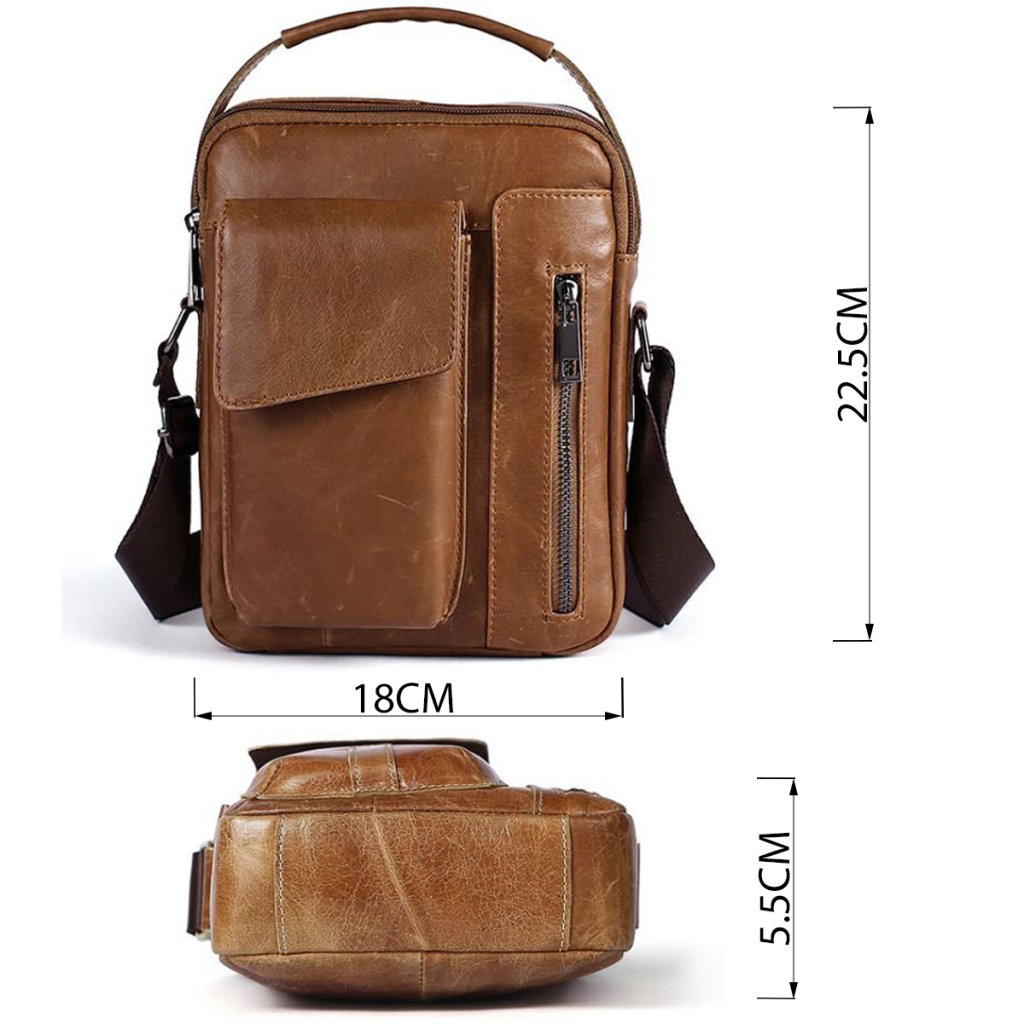 Сумка Vintage Світло-коричнева (14707) - зображення 3