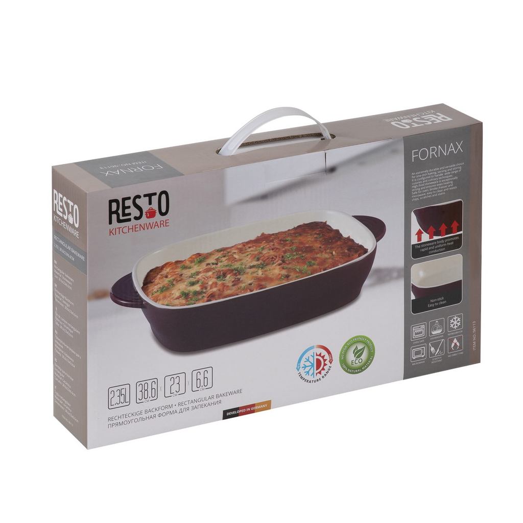 Форма для випікання Resto Fornax 38,6 х 23 см 2,4 л (96113) - зображення 4