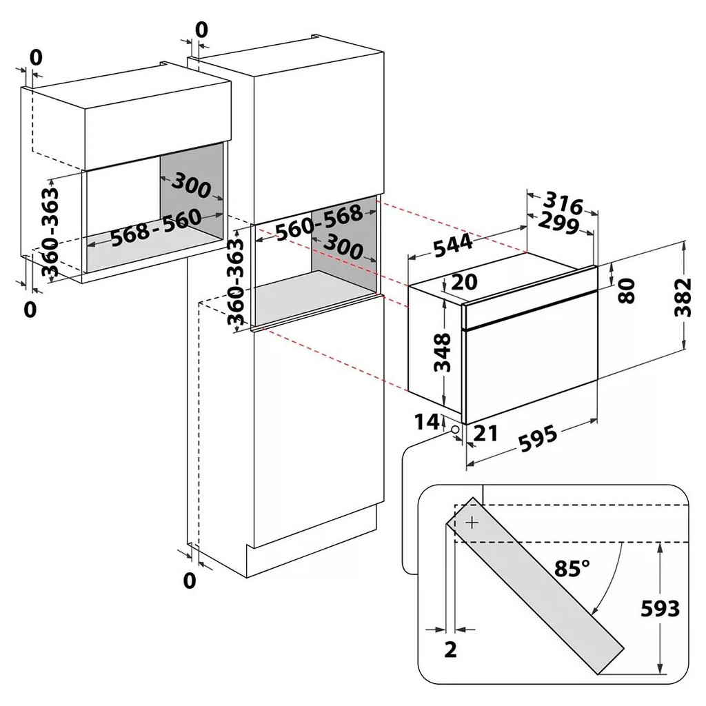 Мікрохвильова піч Whirlpool MBNA920B - зображення 8