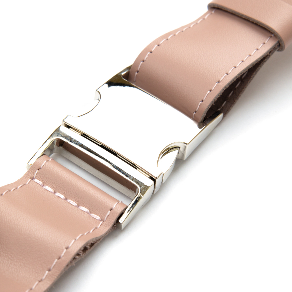 Сумка Grande Pelle Шкіряна поясна Рожева (11359) - зображення 6