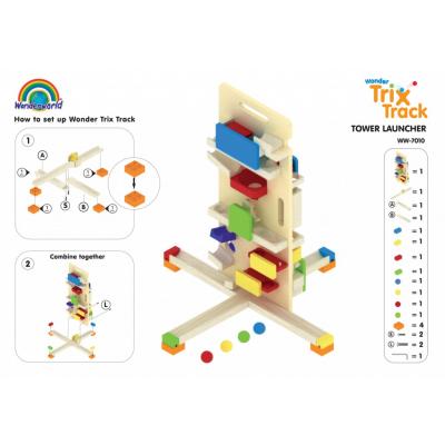Конструктор WonderWorld Trix Track Вежа (WW-7010) - зображення 6
