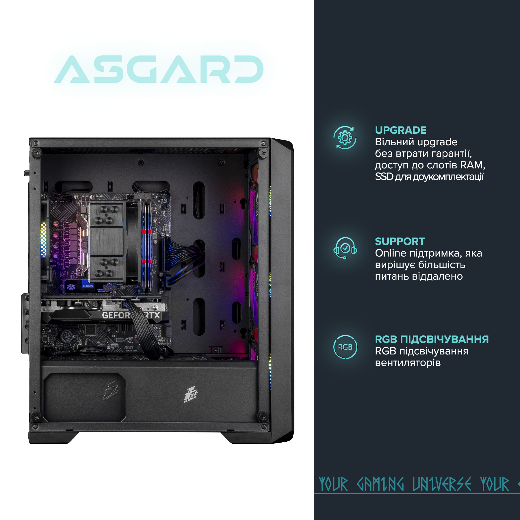 Персональний комп`ютер ASGARD (A84F.32.S10.56.5944) - зображення 8