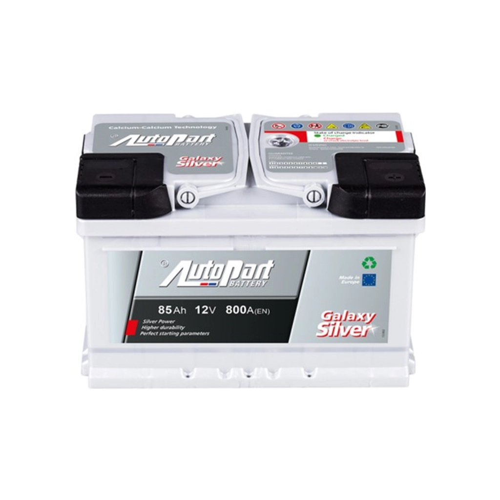 Акумулятор автомобільний AutoPart 85 Ah/12V Galaxy Silver_SB_ низький (ARL85-GAL0) - зображення 1