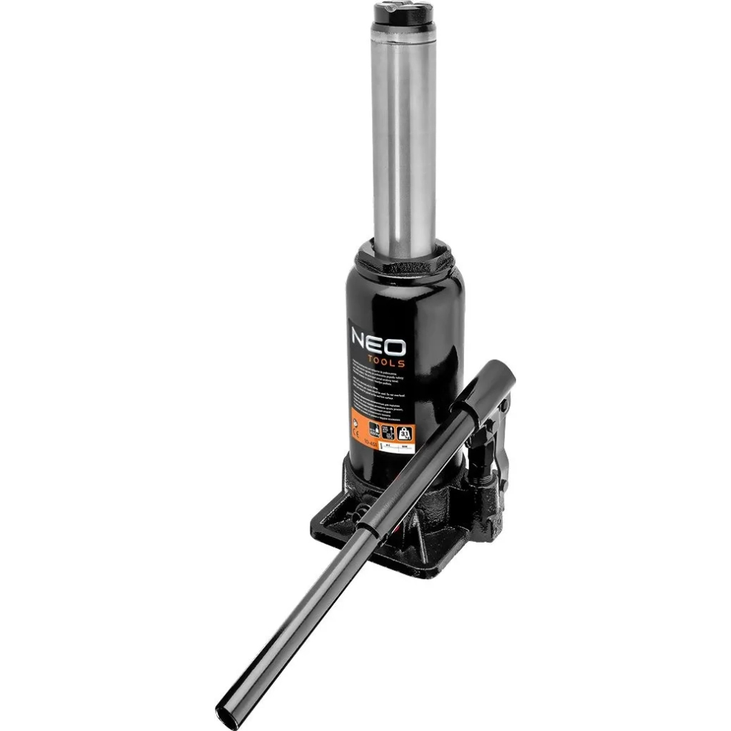 Домкрат Neo Tools гідравлічний пляшковий 3т, 195-370мм (10-451) - изображение 3