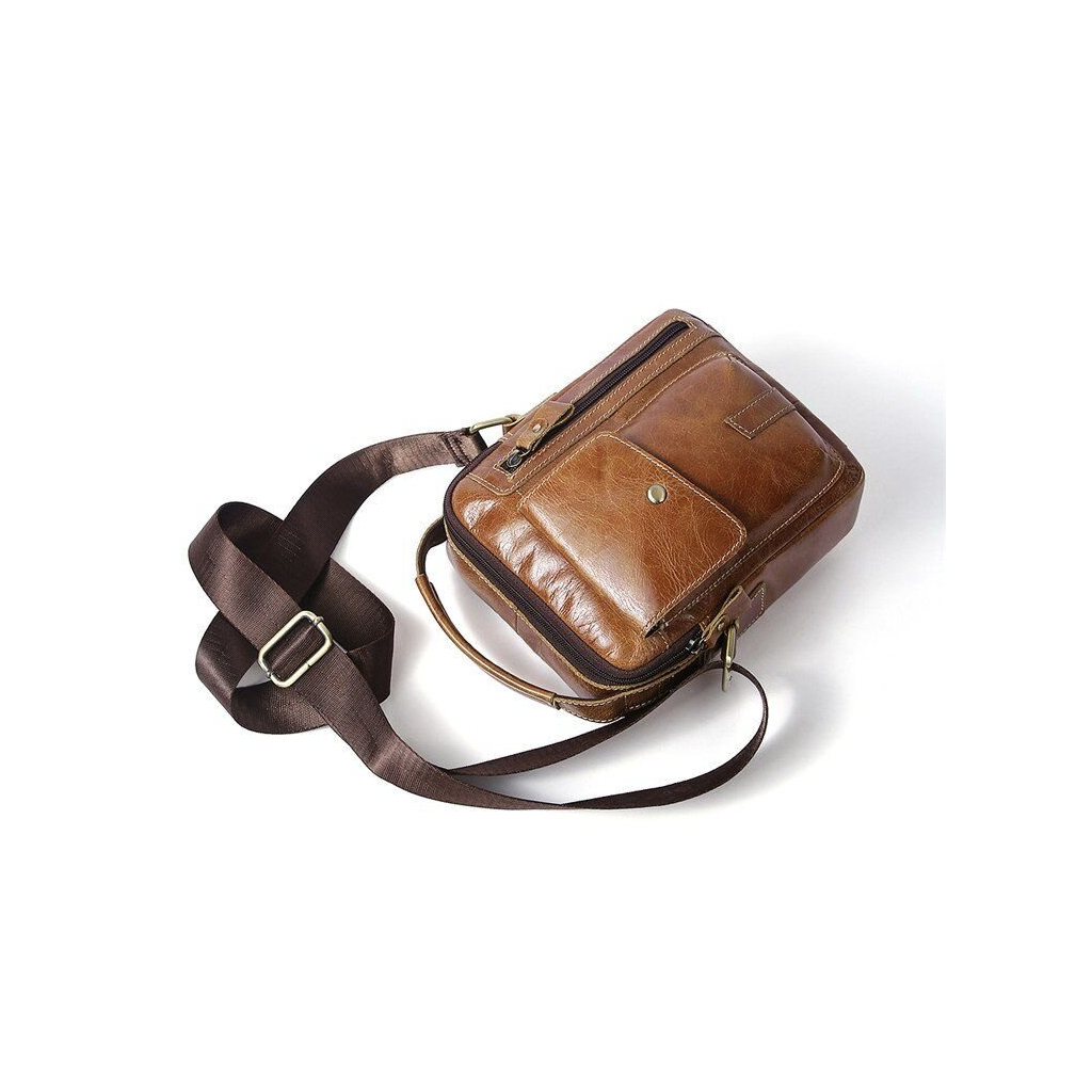 Сумка Vintage Світло-коричнева (14766) - зображення 8