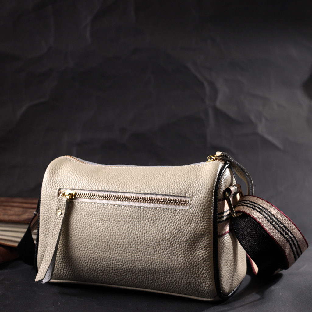 Сумка Vintage З натуральної шкіри Біла (22264) - зображення 9