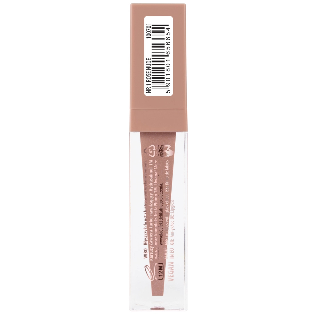 Блиск для губ NAM Lipgloss Latex 1 - Rose Nude (5901801656654) - изображение 2
