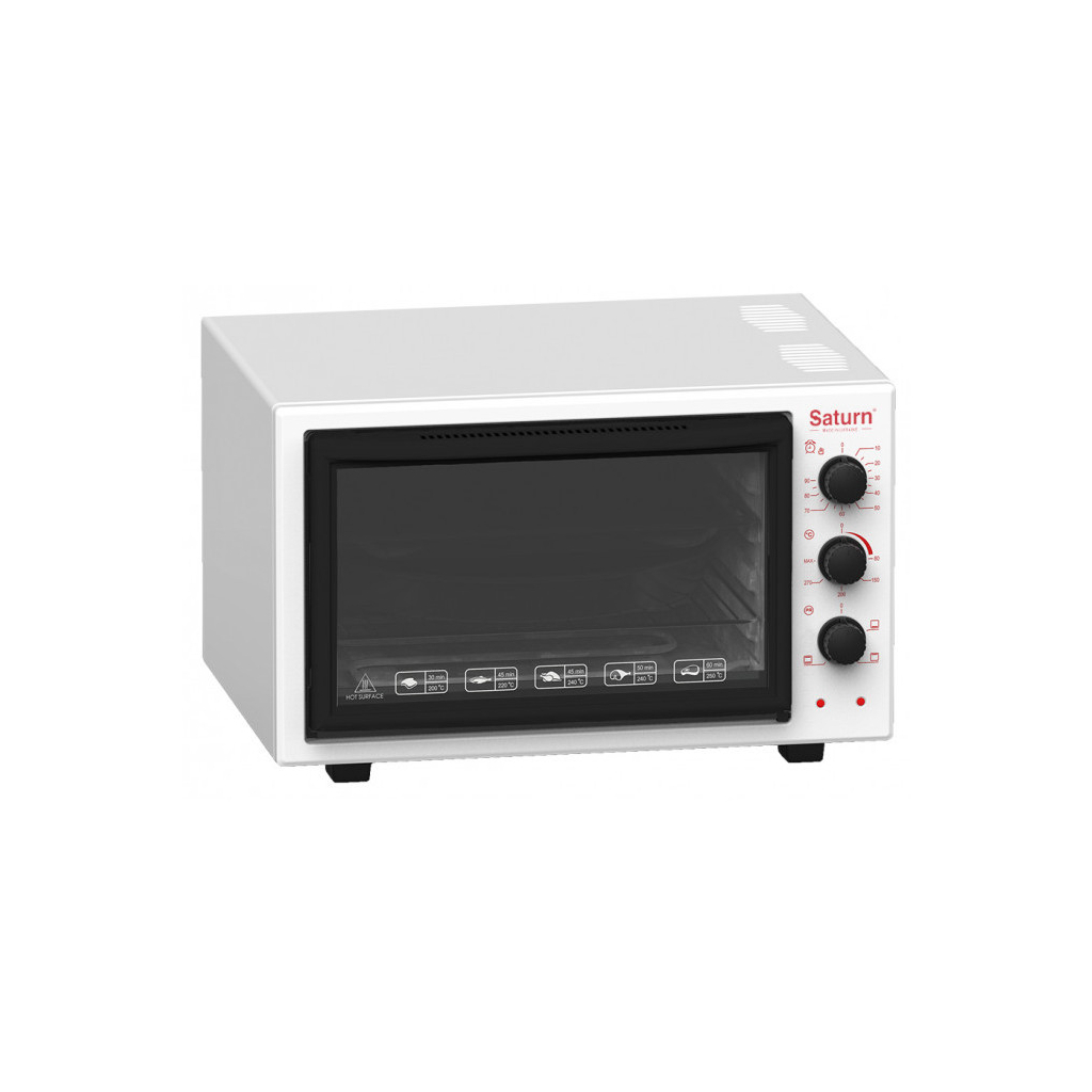 Електропіч Saturn ST-EC3803 White - зображення 1