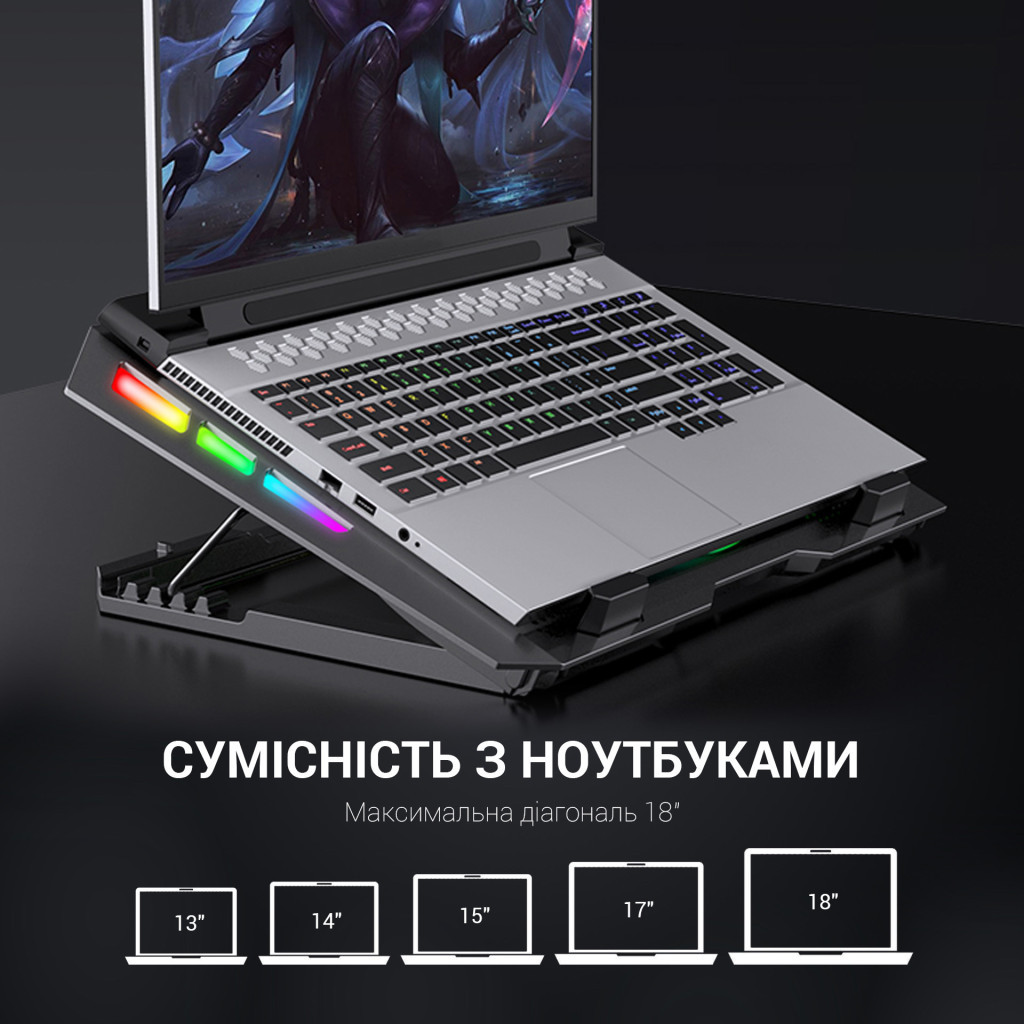 Підставка до ноутбука GamePro CP740 - зображення 9