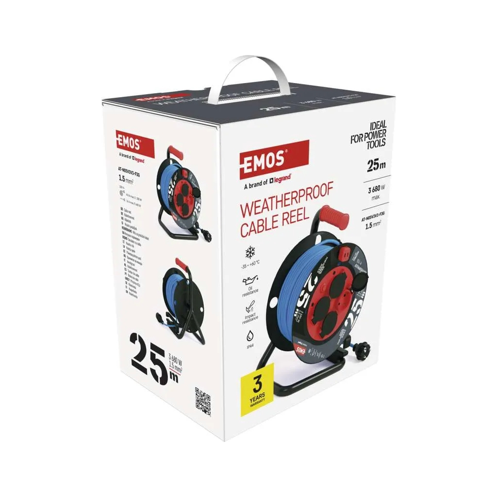 Мережевий подовжувач EMOS P08625W - зображення 12