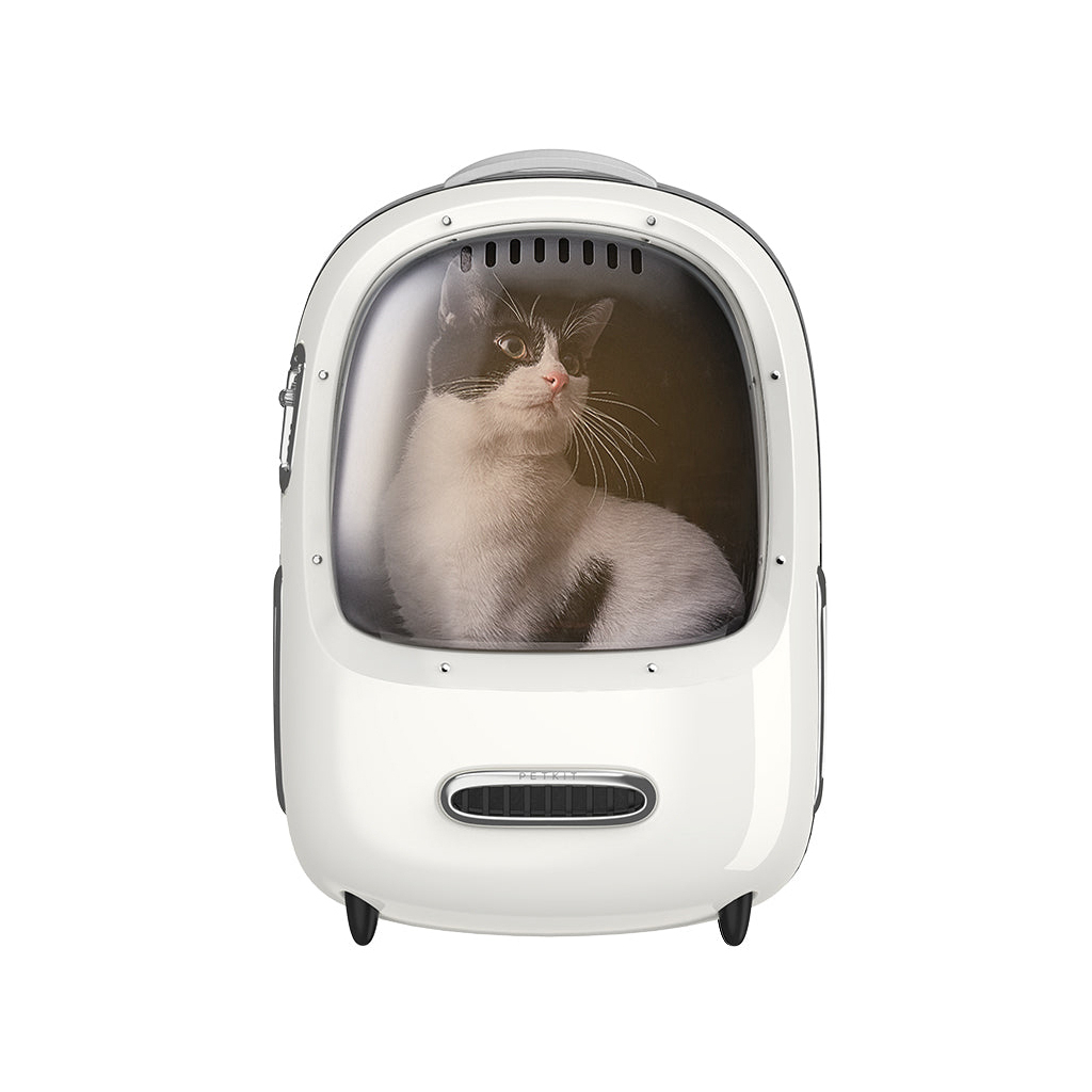 Переноска для тварин Petkit Breezy2 Smart Cat Carrier White (720115) - зображення 2