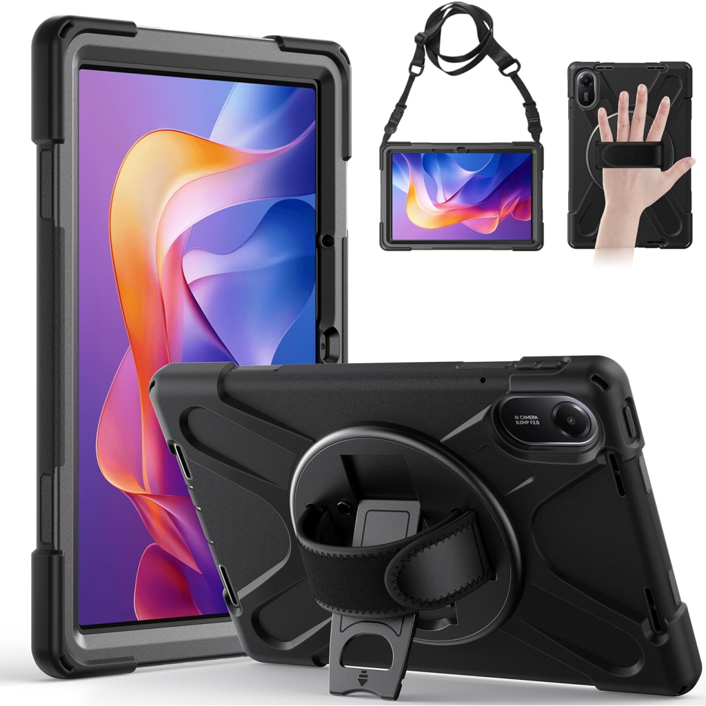 Чохол до планшета BeCover Heavy Duty Xiaomi Redmi Pad 2 11.0" Black (713929) - зображення 8