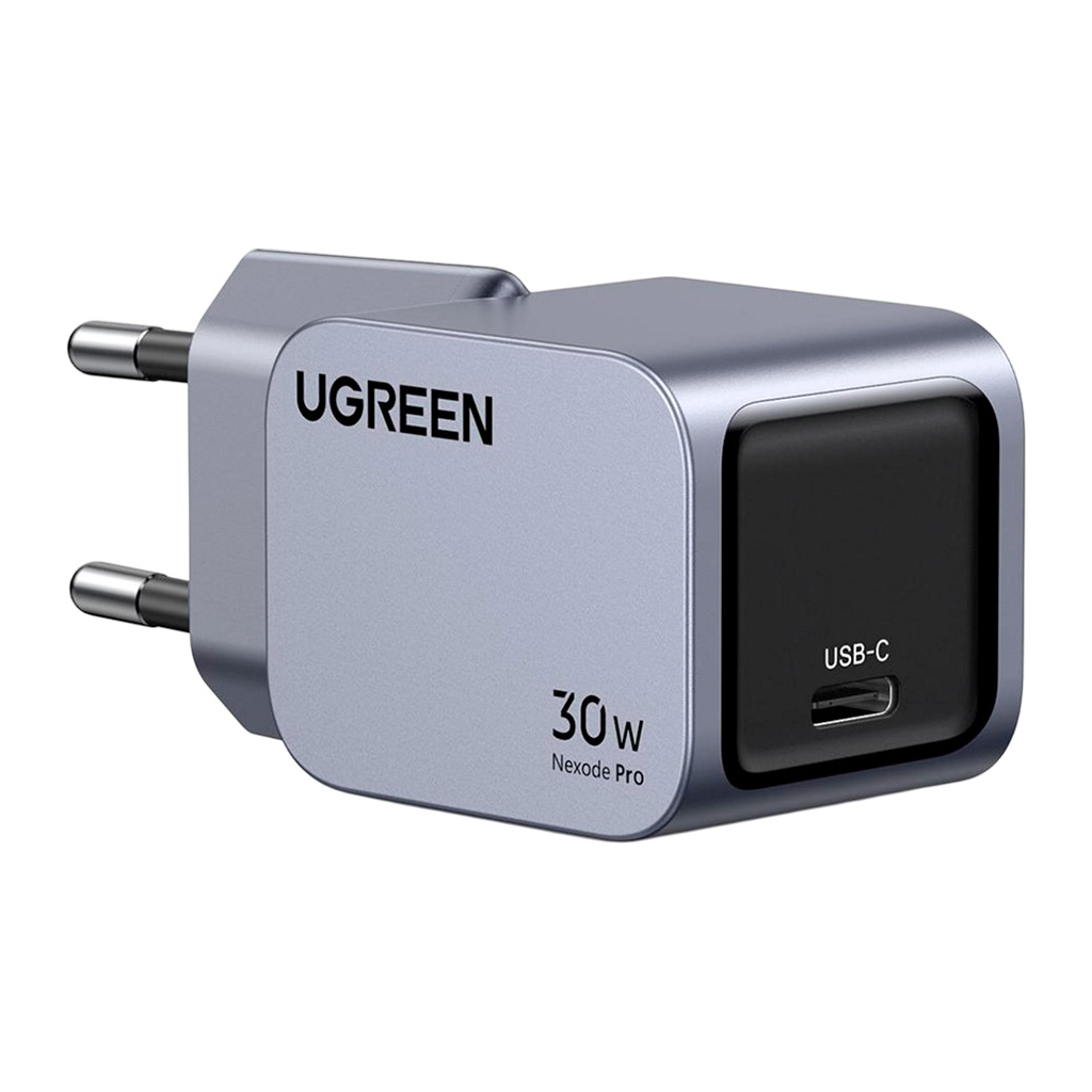 Зарядний пристрій Ugreen USB-C PD30W GaN X703 gray (35006) - зображення 2