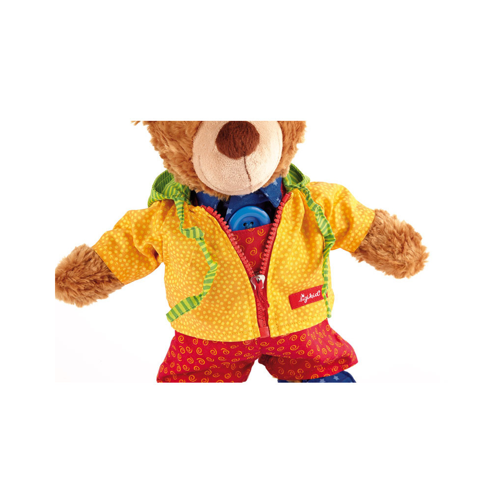 М'яка іграшка Sigikid Ведмедик з одягом 35 см (40031SK) - зображення 11