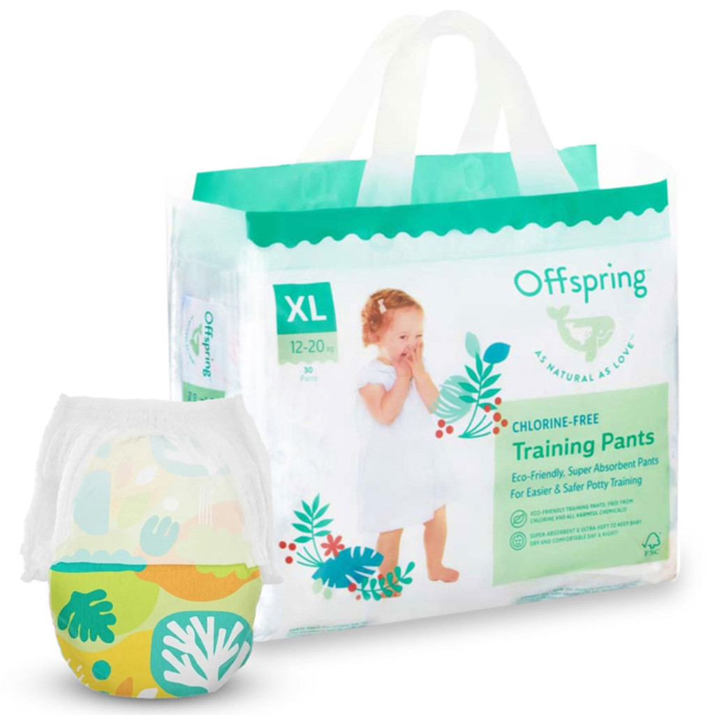 Підгузки Offspring трусики Розмір XL (12-20 кг) 30 шт, Ліс (9355465009107) (DP-OI-FAP-XL30P-FRT) - зображення 1