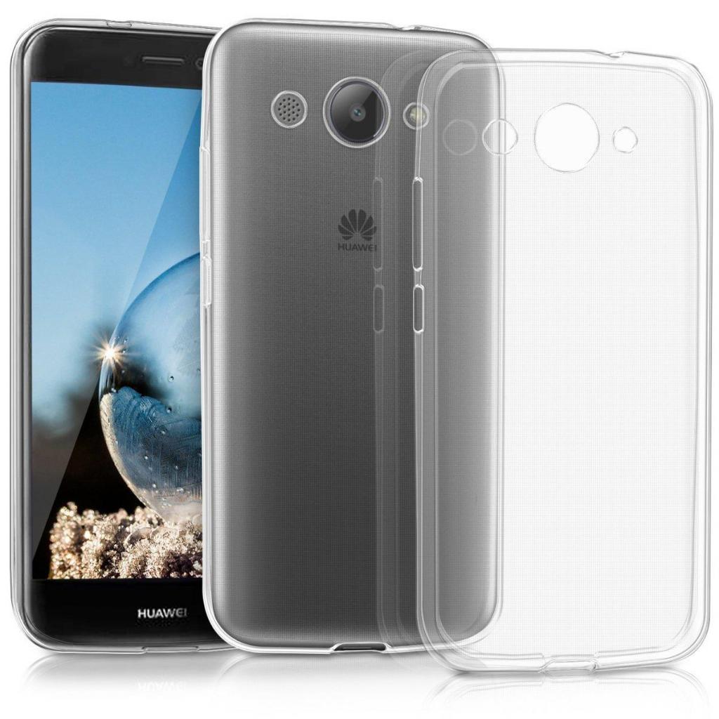 Чохол до мобільного телефона для Huawei Y3 2017 Clear tpu (Transperent) Laudtec (LC-HY32017T) - зображення 5