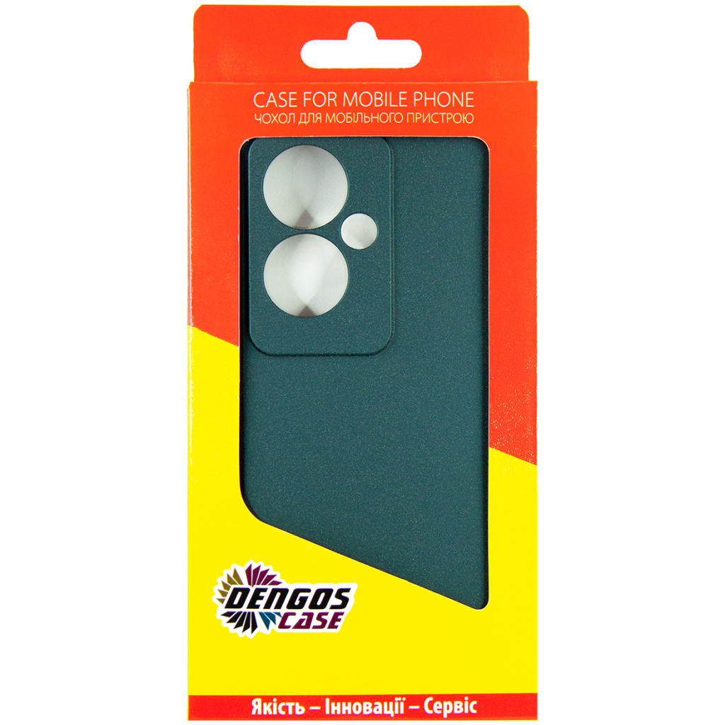 Чохол до мобільного телефона Dengos Soft Oppo Reno 11F (green) (DG-TPU-SOFT-60) - зображення 5
